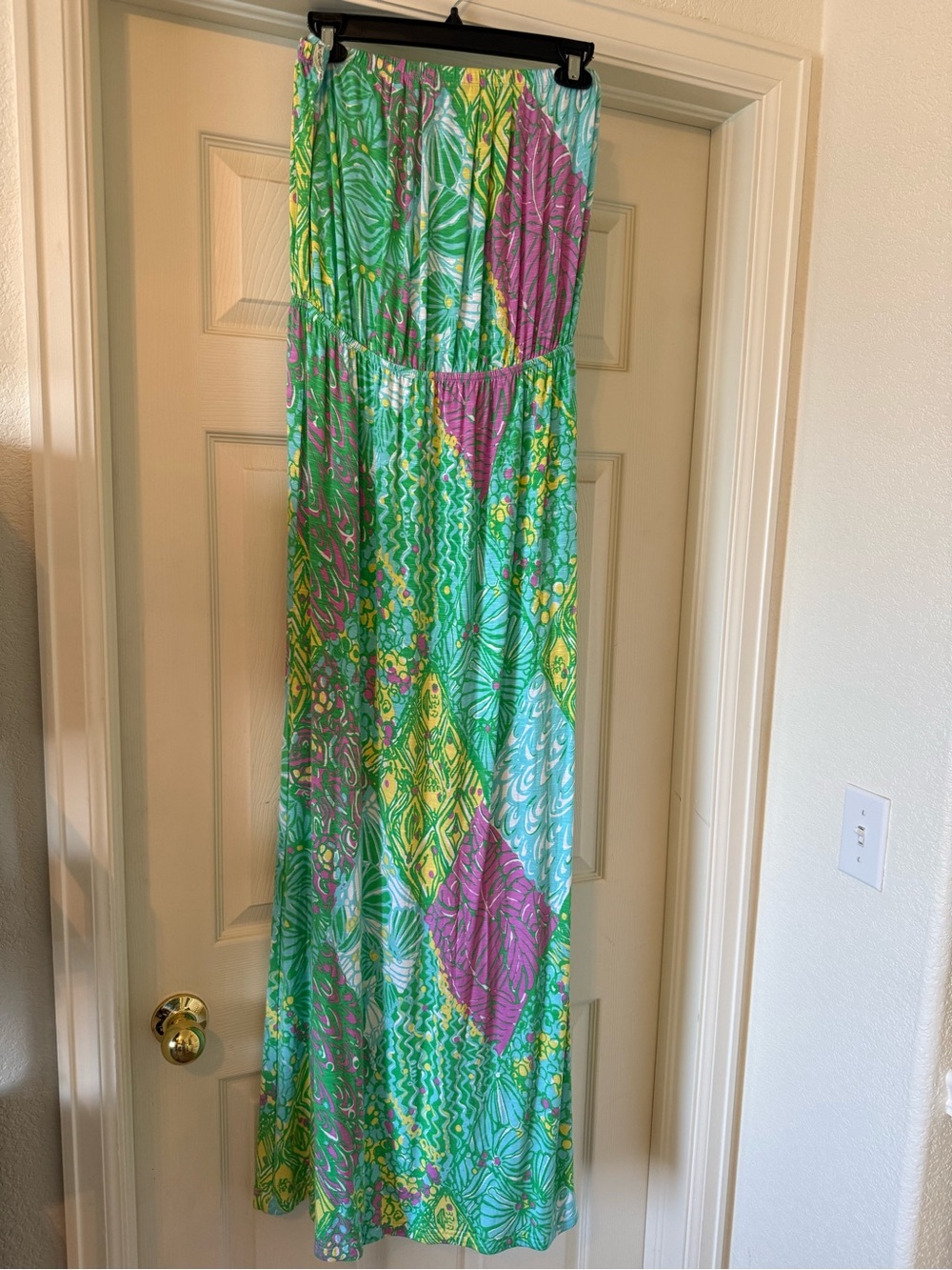 Lilly Pulitzer strapless dress